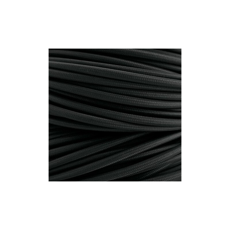 IMINDESIGN Kabel textilní černý Délka kabelu 1 m