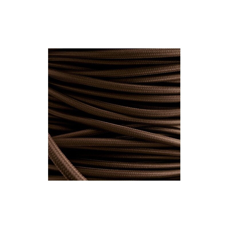 IMINDESIGN Kabel textilní hnědý Délka kabelu 1 m