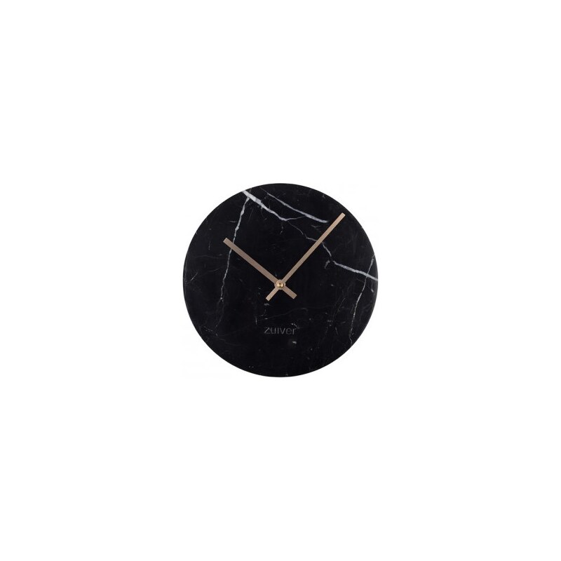 Zuiver Hodiny Marble Time black