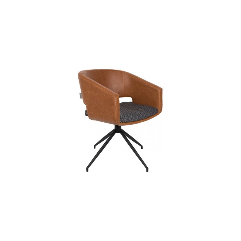 Zuiver Křeslo / Židle BEAU vintage brown