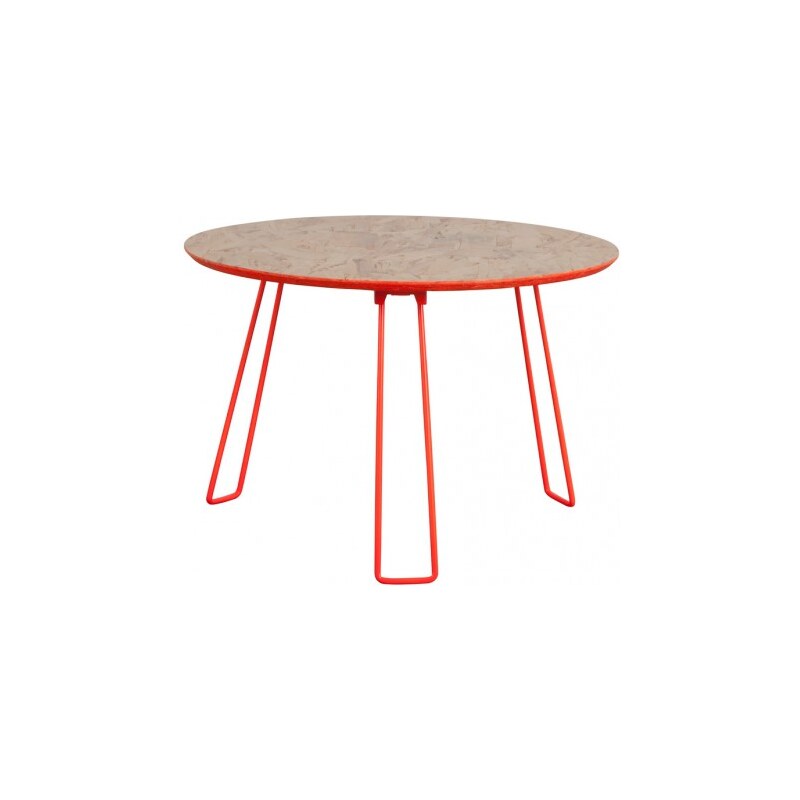 Zuiver Konferenční stolek OSB, velký, red,60 cm