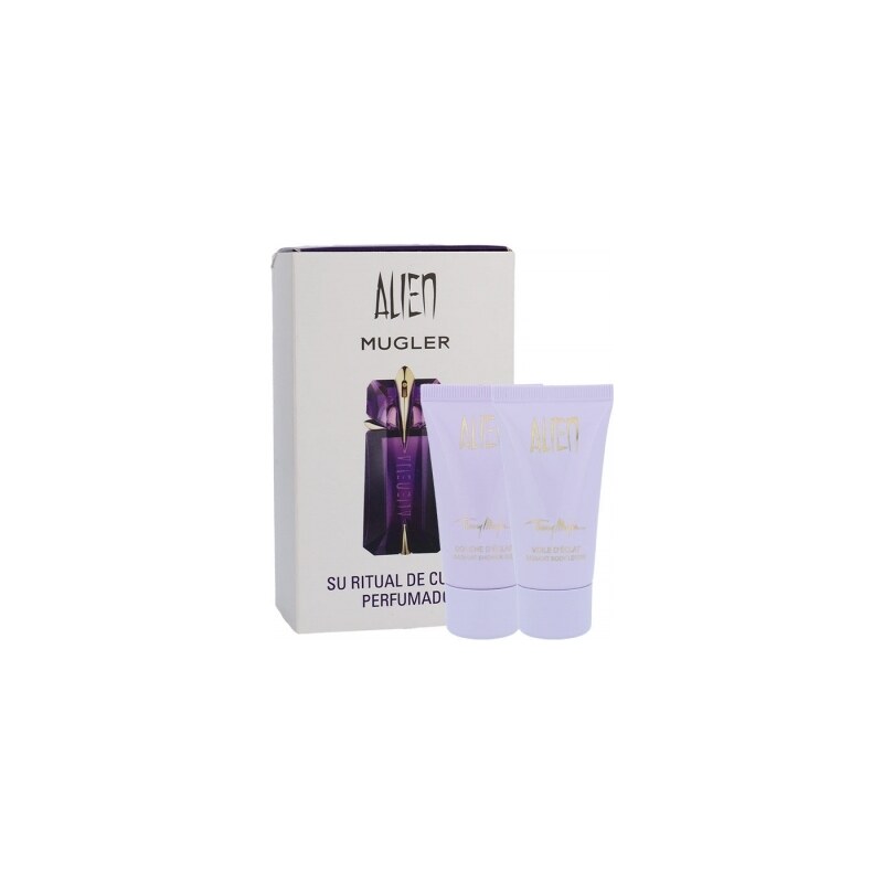 Thierry Mugler Alien dárková kazeta pro ženy tělové mléko 30 ml + sprchový gel 30 ml