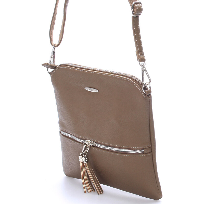 Dámské crossbody David Jones Anabella, camel
