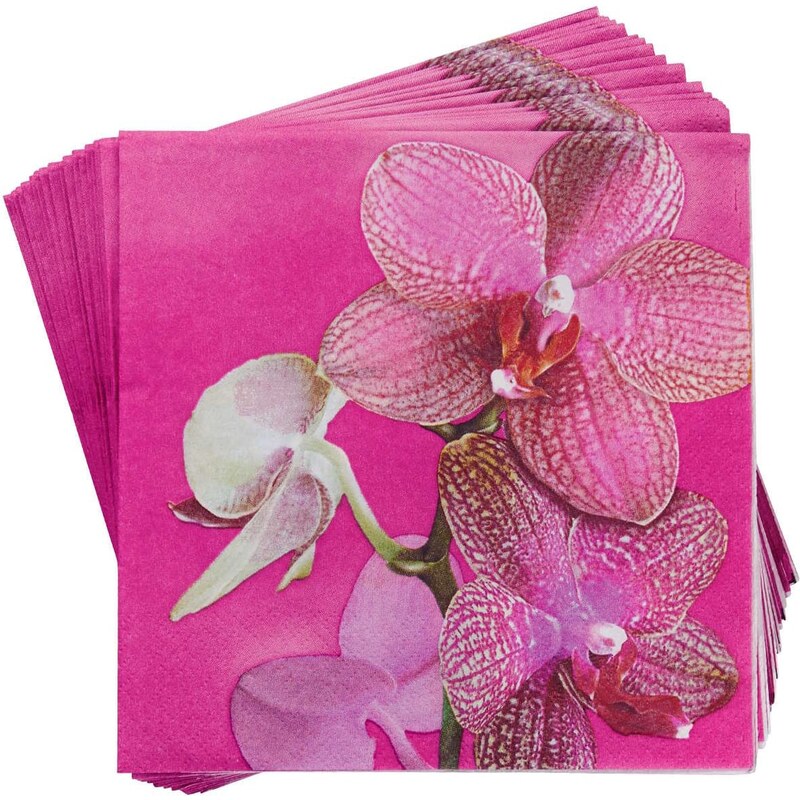 APRÉS Papírové ubrousky orchidej