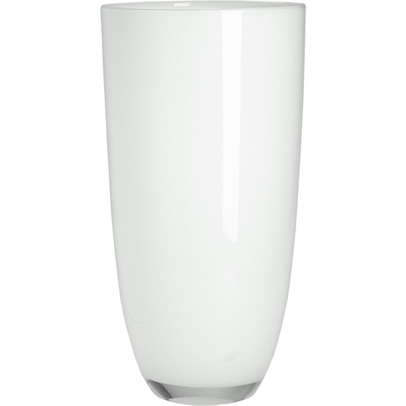 CAVALIER Dekorativní váza 37cm - bílá