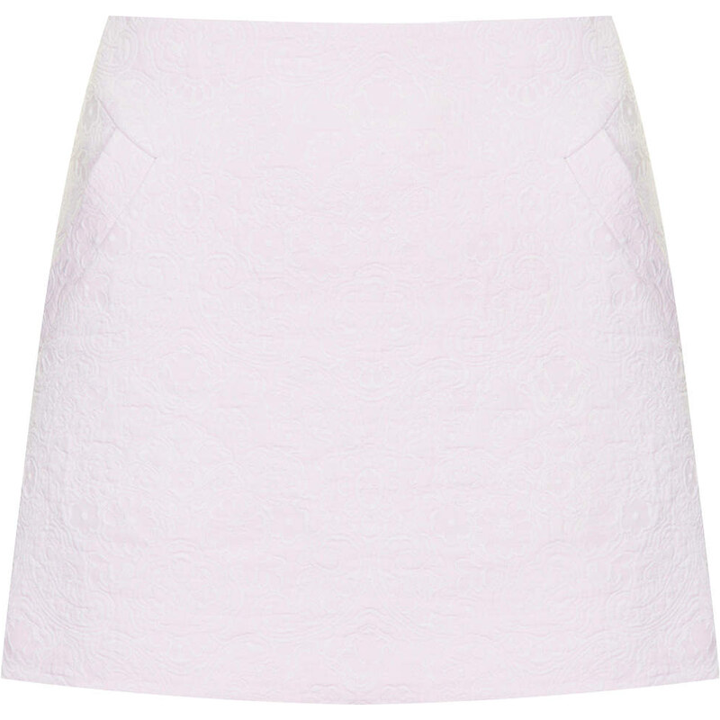 Topshop Jacquard Pocket Pelmet Skirt