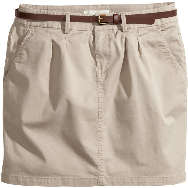 H&M Short cotton skirt