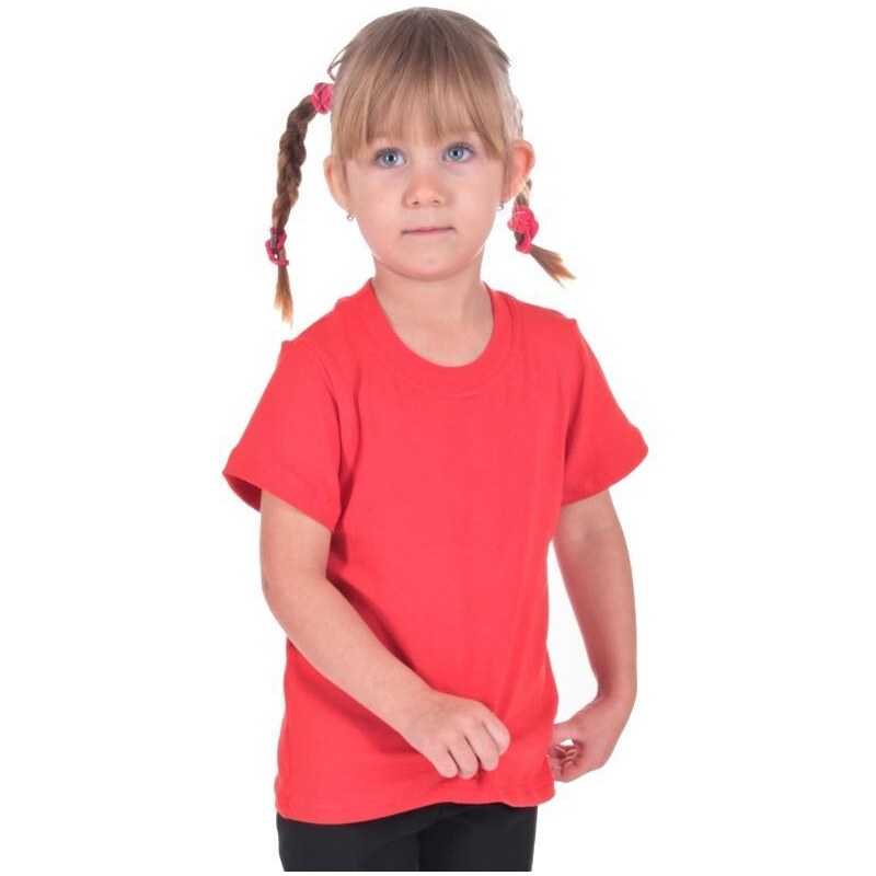 Afrodit Červené dětské tričko krátký rukáv Laura od 98-116 98