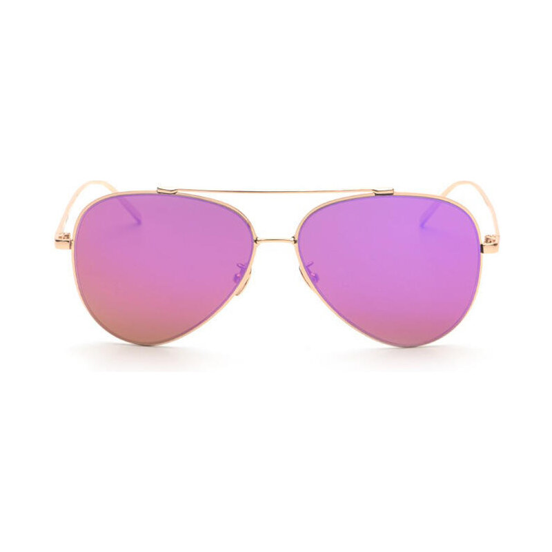 Beyou sluneční brýle Reflex letecké růžové