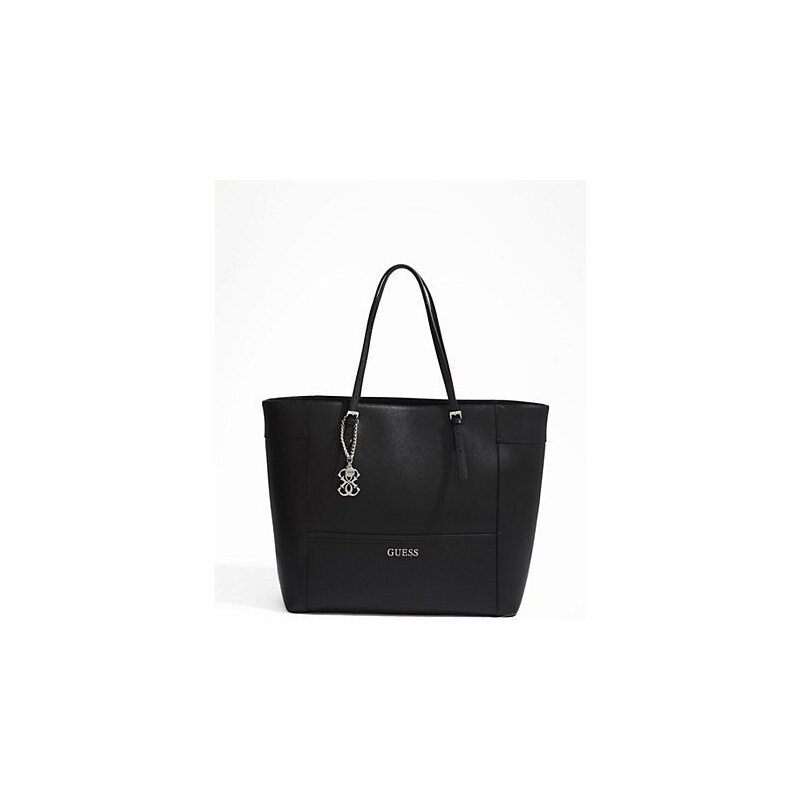 Kabelka Guess Delaney Large Classic Tote černá