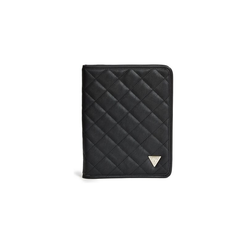 Pouzdro na tablet Guess Quilted Tablet Case černé