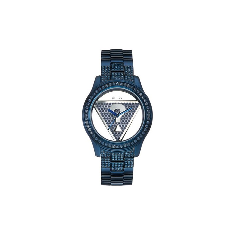 Hodinky Guess Blue Floating Iconic Triangle Watch