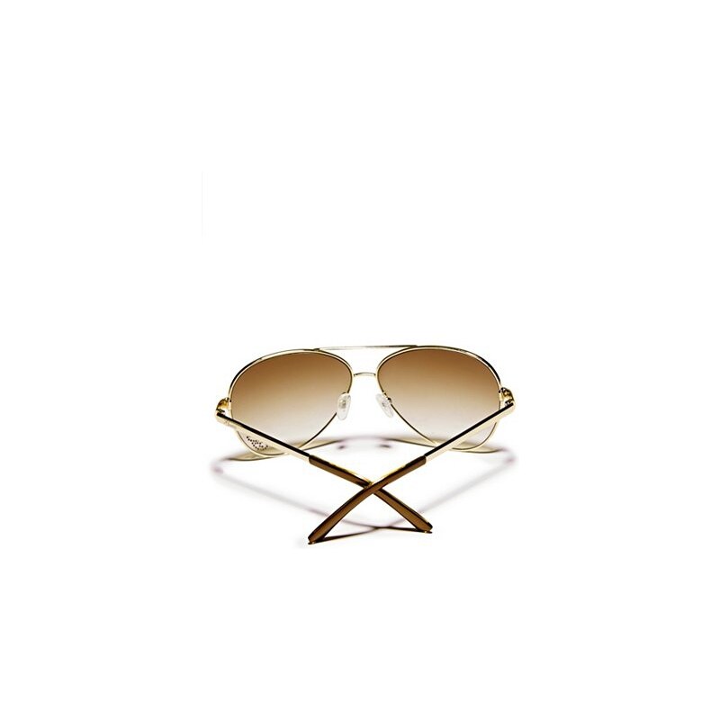 Sluneční brýle Guess Kylie Aviator Sunglasses zlaté