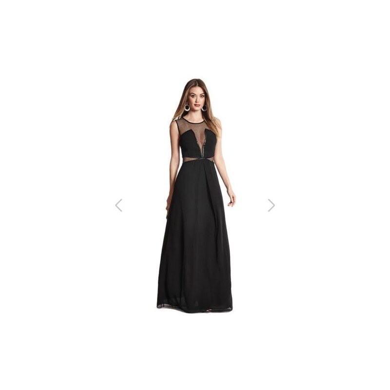 Šaty Guess by Marciano Gown Dress černé - GLAMI.cz