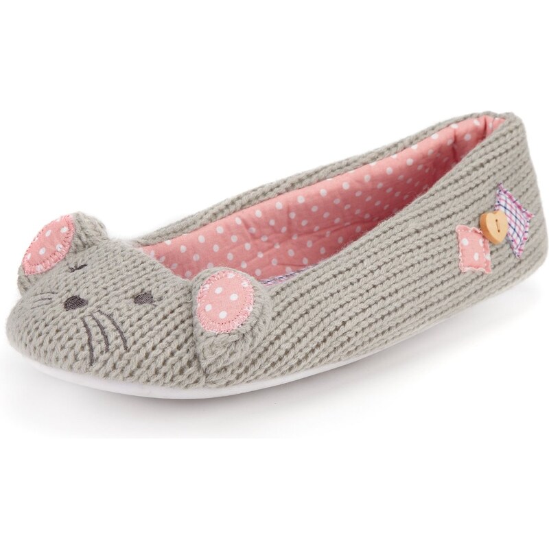 Marks and Spencer M&S Collection Mouse Ballerina Slippers