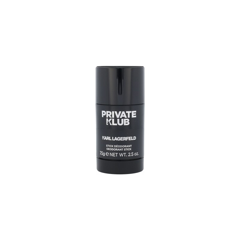 Karl Lagerfeld Private Klub For Men 75 ml deodorant deostick pro muže