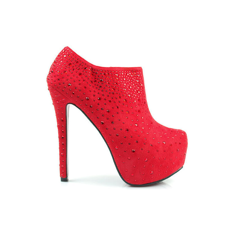 BELLE WOMEN Luxusní boty s křišťálky (39)