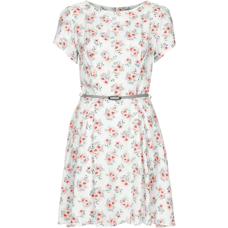 Topshop **Woven Skater Dress by Love