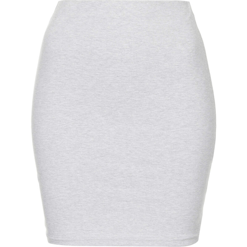 Topshop **Grey Marl Mini Tube Skirt by Annie Greenabelle