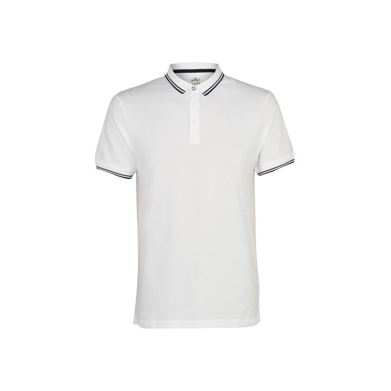 Soviet Scotland Polo Shirt White Small