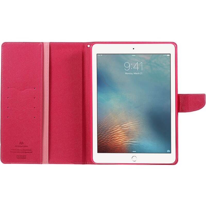 Pouzdro pro iPad Air (2022/2020) - Mercury, Fancy Diary PINK/HOTPINK