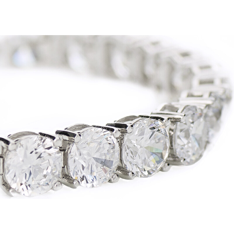 A-diamond.eu jewels Náramek dámský stříbrný briliantní 155