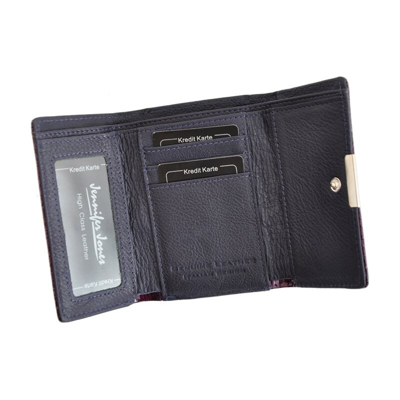 Dámská kožená peněženka Jennifer Jones 5282-2 černá