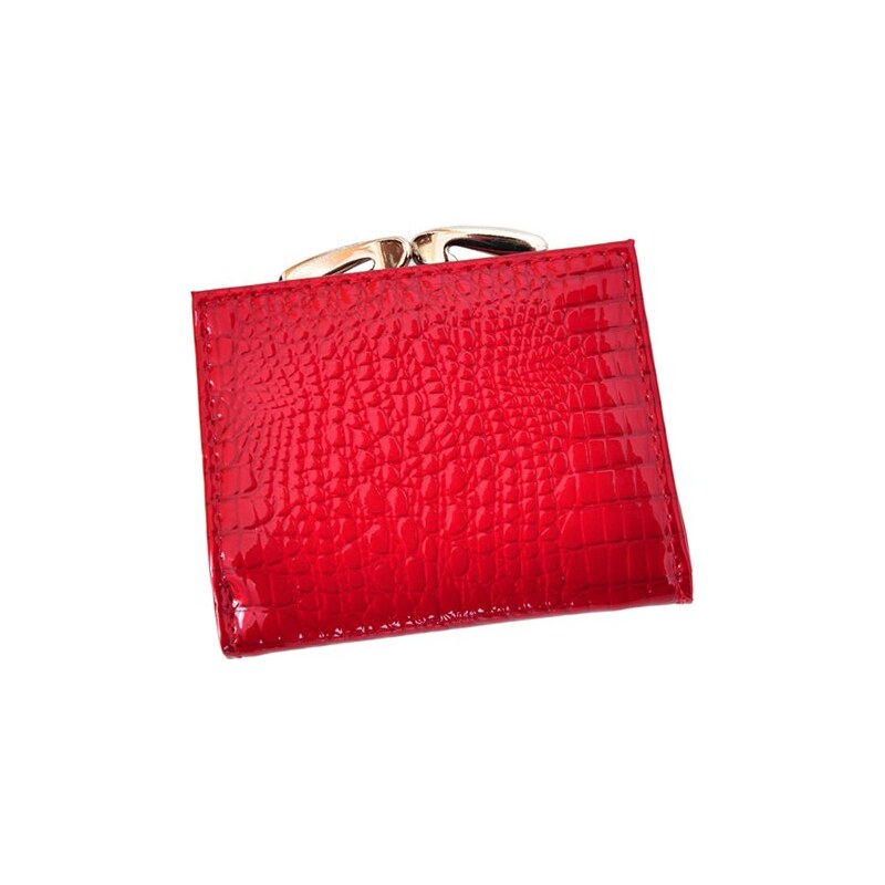 Jennifer Jones Peněženka dámská kožená, červená lak - rám