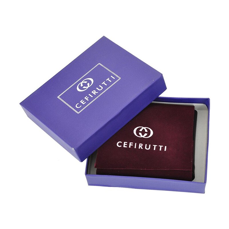 Pánská kožená peněženka Cefirutti 75699 hnědá