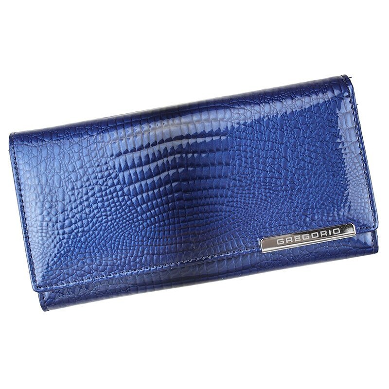 Dámská kožená peněženka Gregorio GF-106 modrá
