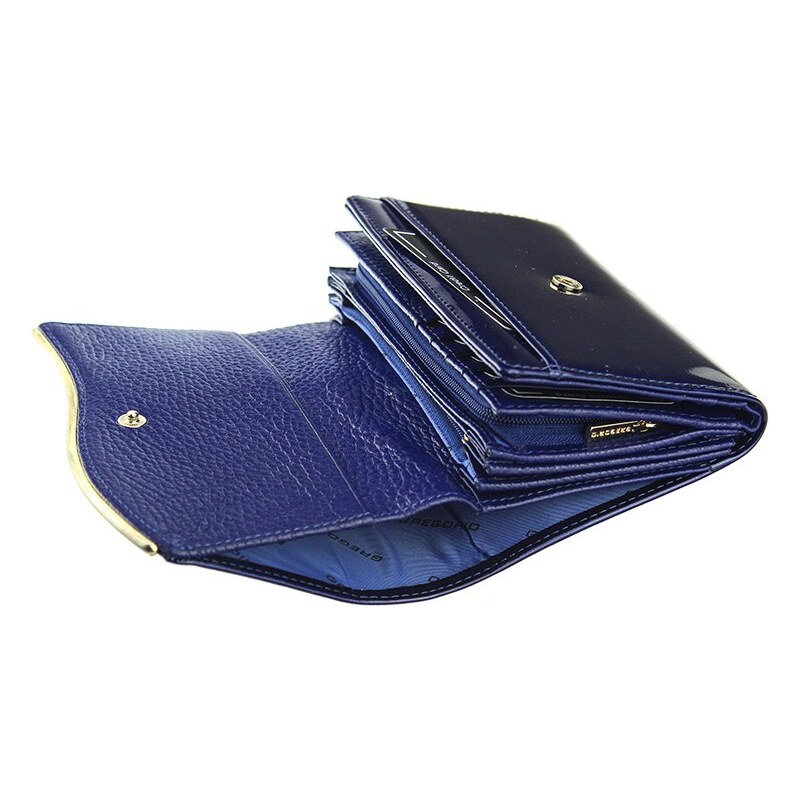 Dámská kožená peněženka Gregorio ZLF-112 modrá