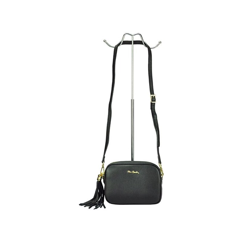 Kožená crossbody kabelka Pierre Cardin FRZ 1501 černá 67434280