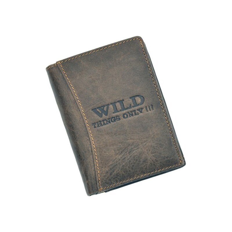 Pánská kožená peněženka Wild 5500/5352 hnědá 106619301