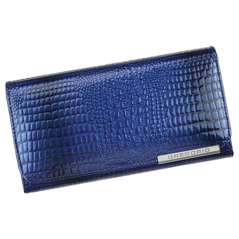 Dámská kožená peněženka Gregorio GF-110 modrá