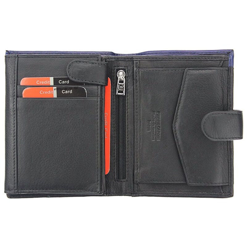 Pánská kožená peněženka Pierre Cardin SAHARA TILAK14 326A modrá