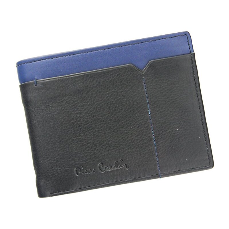Pánská kožená peněženka Pierre Cardin SAHARA TILAK14 8806 modrá