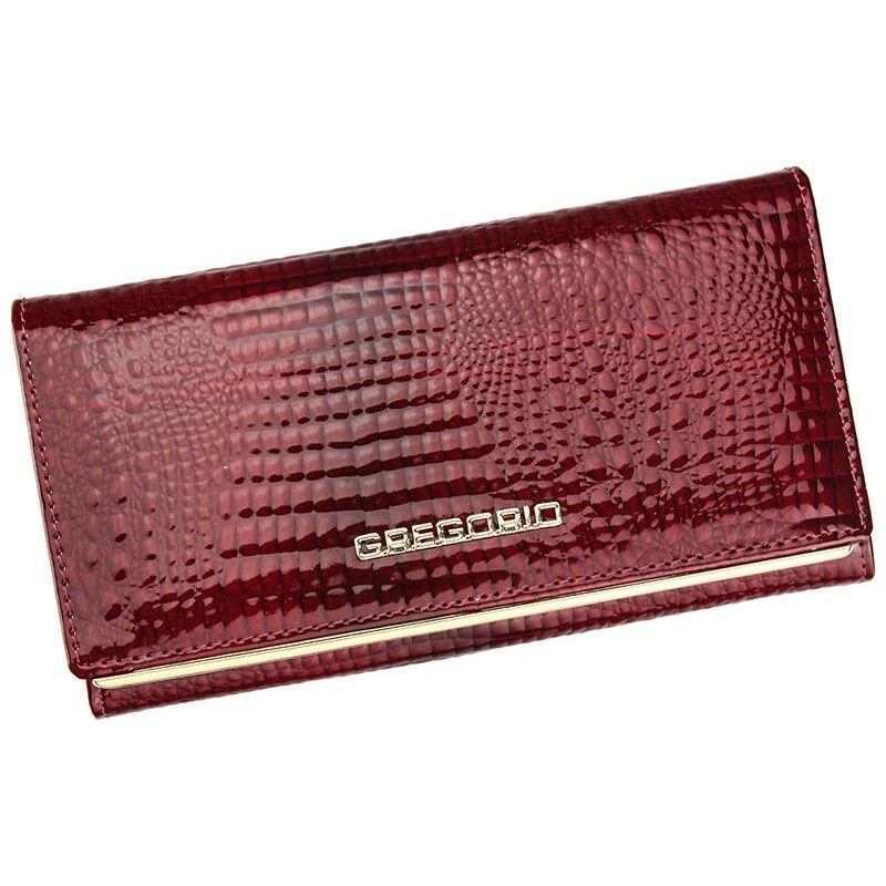 Dámská kožená peněženka Gregorio SLL-114 červená