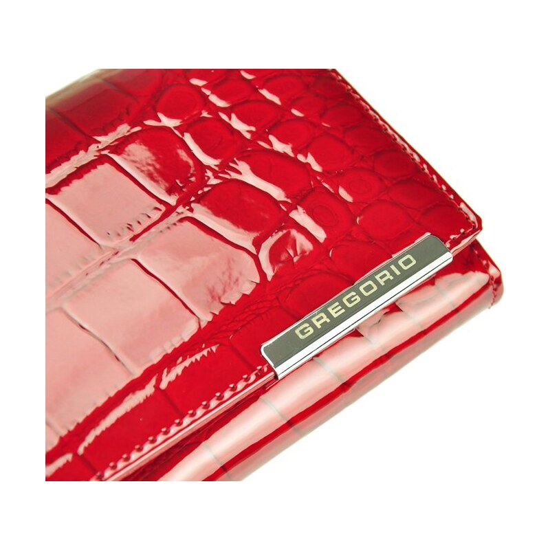 Dámská kožená peněženka Gregorio BC-106 červená