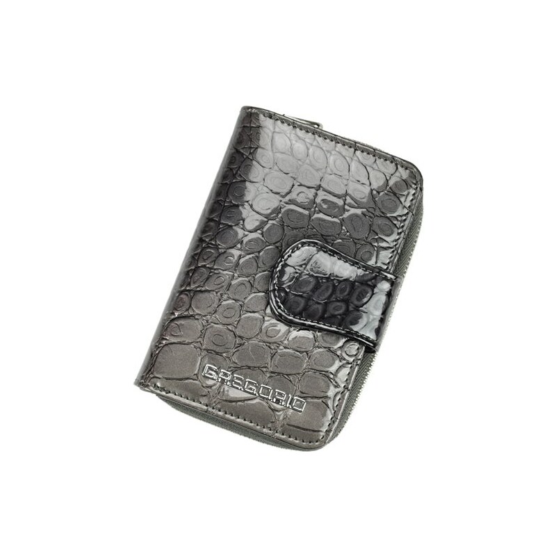 Dámská kožená peněženka šedá - Gregorio Kasiopa šedá