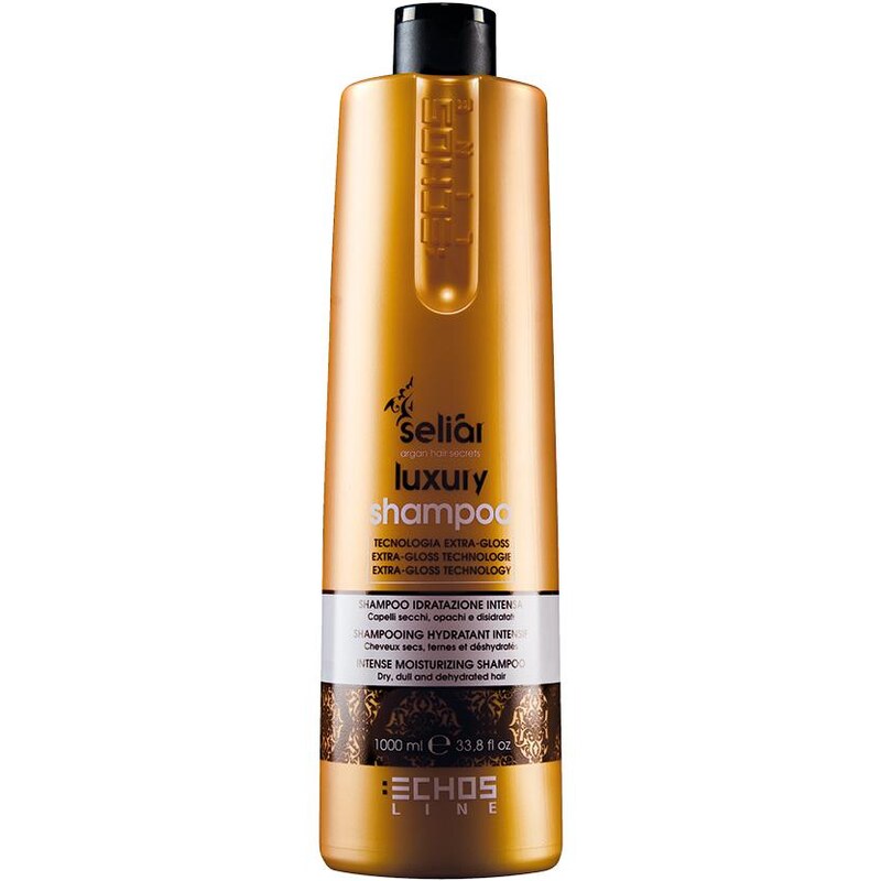 Echosline Seliar Luxury Intense Moisturizing Shampoo - hydratační šampon pro suché vlasy 1000ml