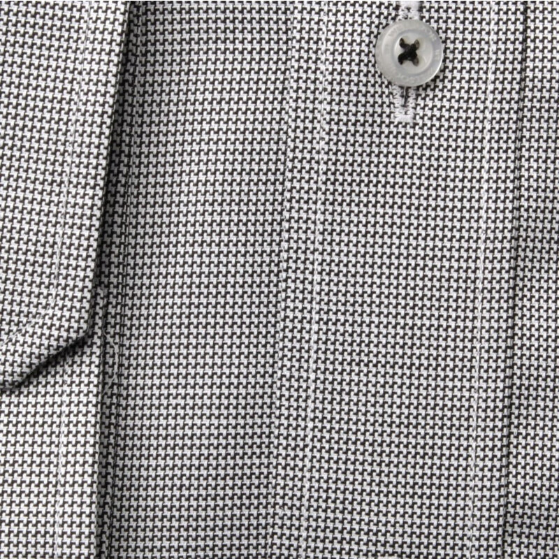 Willsoor Pánská slim fit košile 8630 v šedé barvě s mikro vzorem