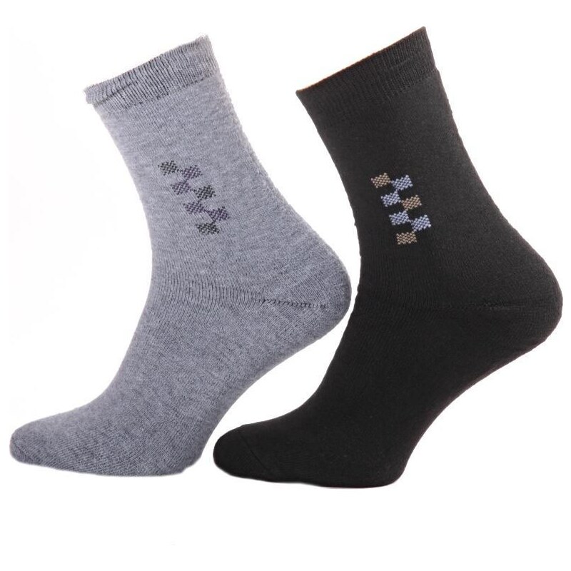 Afrodit Pánské zimní ponožky S3 černé 39-42