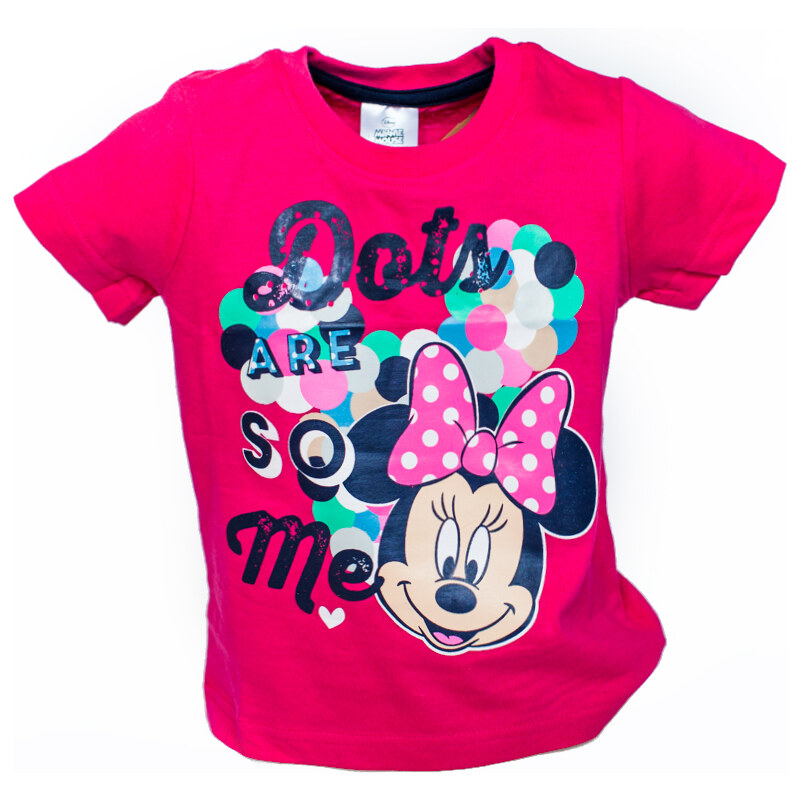 Disney Dívčí Minnie Mouse tričko vel. 128