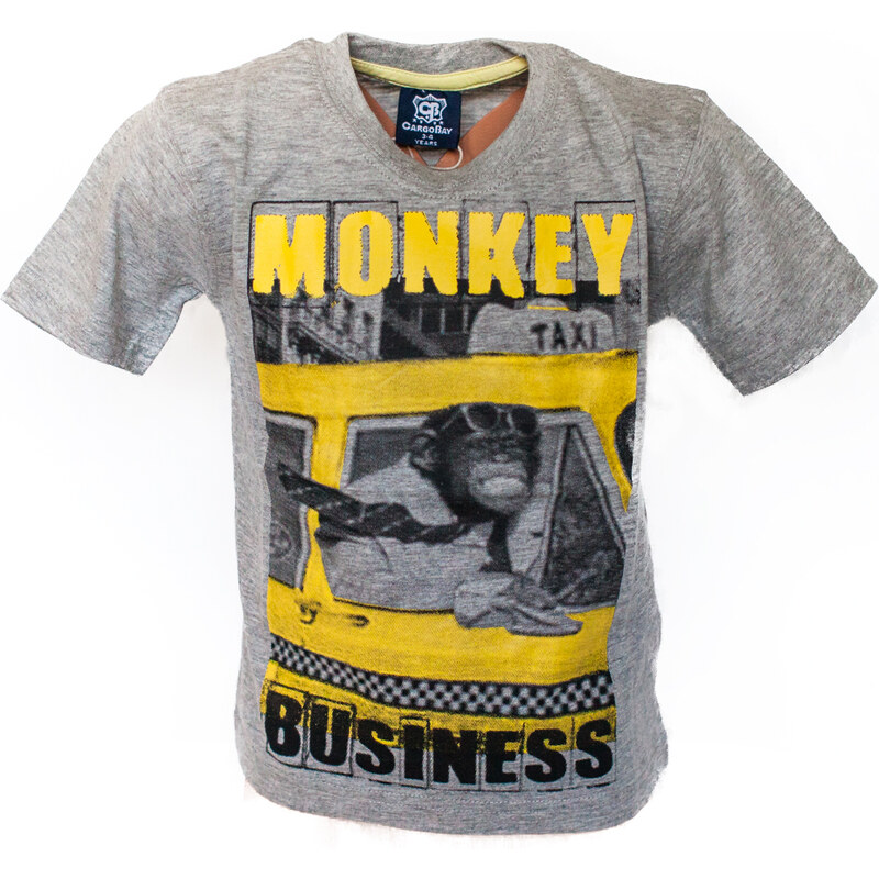 CargoBay Dětské tričko chlapecké Monkey Business 2-6 let