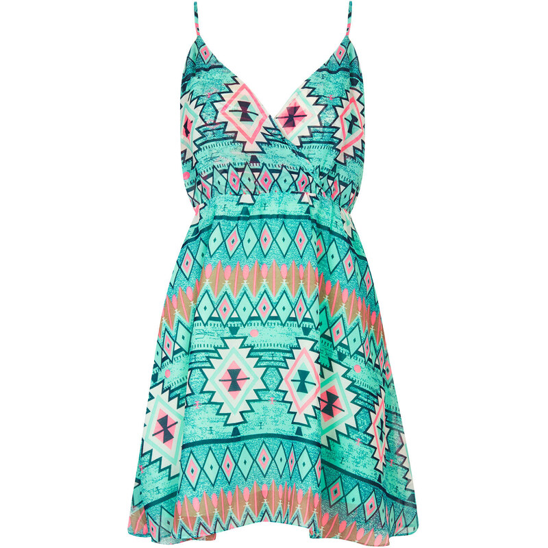Topshop **Fresh Wrap Front Dress by WYLDR