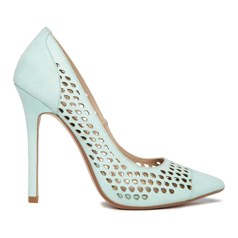 ASOS PEGGY Pointed High Heels - Green
