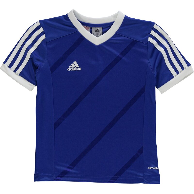 dětské tričko ADIDAS - COBALT/WHITE - 11-12 let