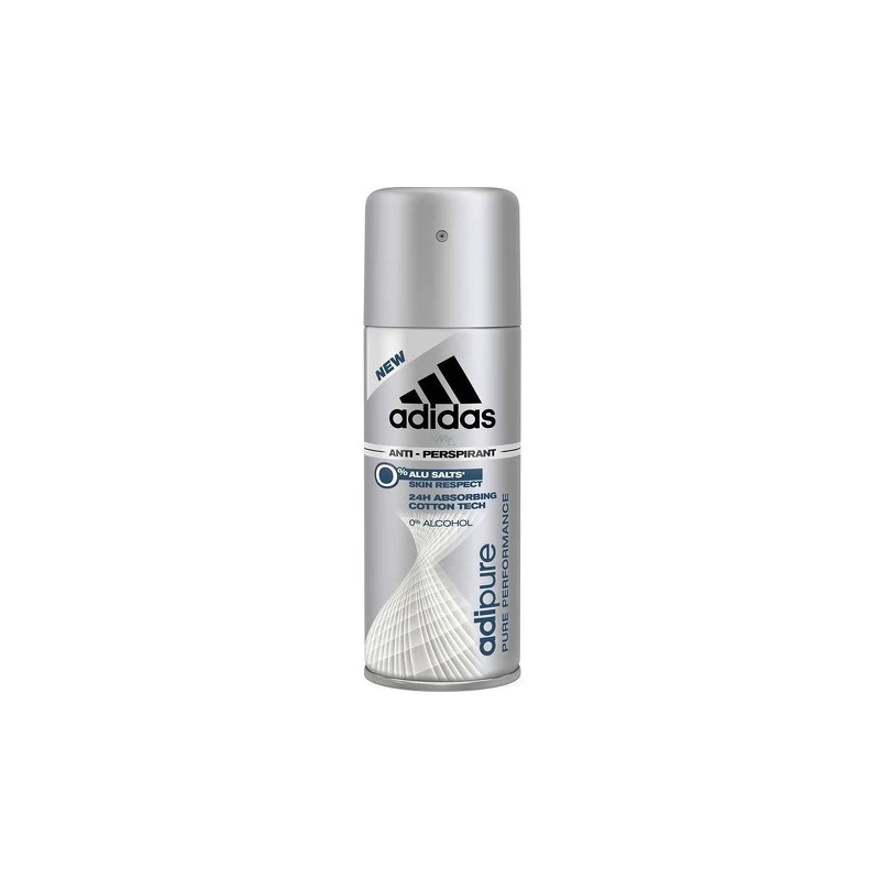 Adidas Adipure pánský deodorant - Antiperspirant pánský deodorant ve spreji  pro muže 150 ml - GLAMI.cz
