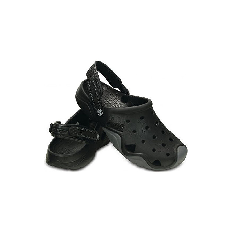 Crocs Pantofle Swiftwater Clog Black/Charcoal 202251-070