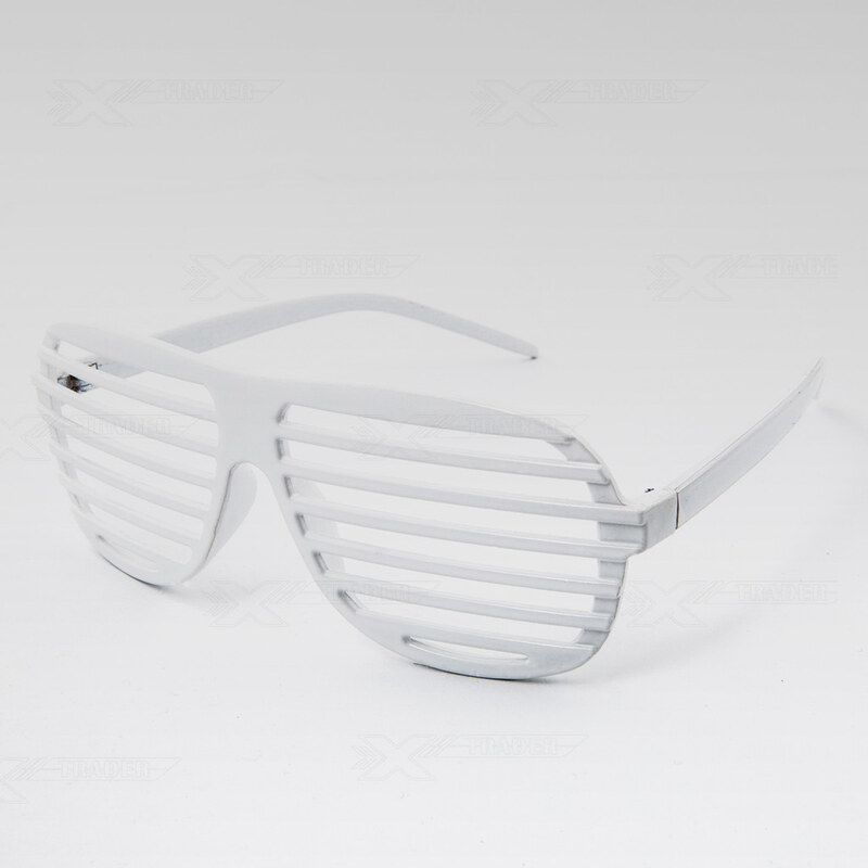VeyRey Sluneční brýle Shutter bílé